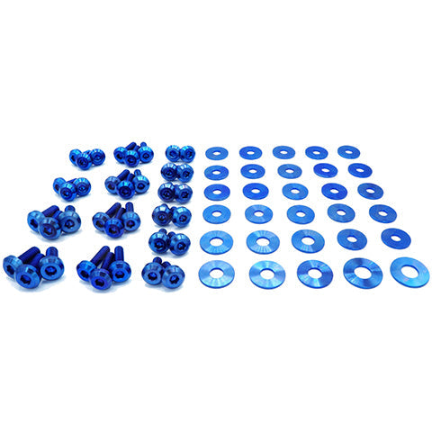 Dress Up Bolts Stage 1 Titanium Hardware Engine Bay Kit | 2014-2018 BMW M3 (BMW-017-Ti)