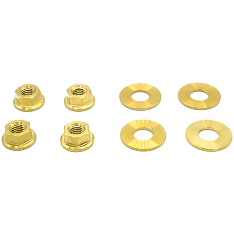 Dress Up Bolts Titanium Hardware Hood Kit | 2014-2018 BMW M3 (BMW-020-Ti)