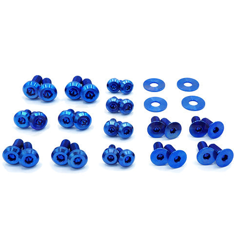 Dress Up Bolts Titanium Hardware Door Kit (BMW-021-Ti)