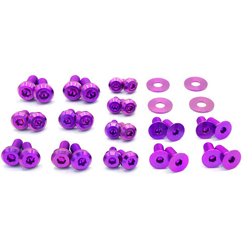 Dress Up Bolts Titanium Hardware Door Kit (BMW-021-Ti)