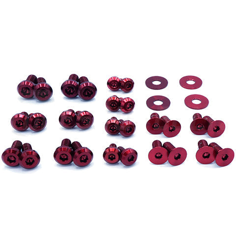 Dress Up Bolts Titanium Hardware Door Kit (BMW-021-Ti)