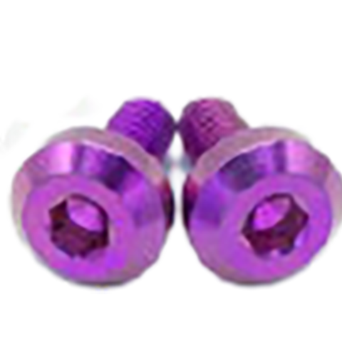 Dress Up Bolts Titanium Fuel Door Hardware Kit | 2015-2021 Dodge Charger (DOD-007-Ti-XXX)