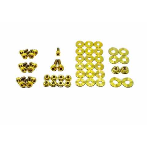 Dress Up Bolts Titanium Dress Up Bolt Engine Bay Kits | 2011-2014 Ford Focus ST (FOR-010-Ti)