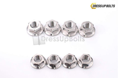 Dress Up Bolts Titanium Strut Tower Kit | 1989-1993 Acura Integra DA (HON-023-Ti)