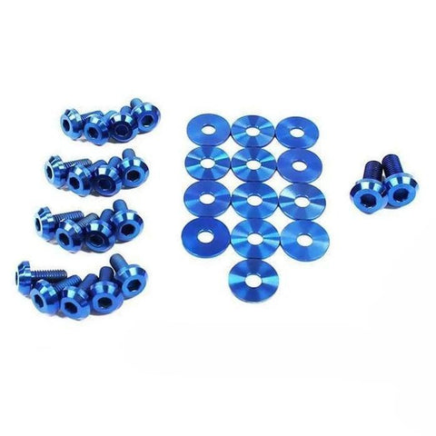 Dress Up Bolts Titanium Partial Engine Bay Kit | 2009-2016 Hyundai Genesis Coupe BK (HYU-003-Ti)