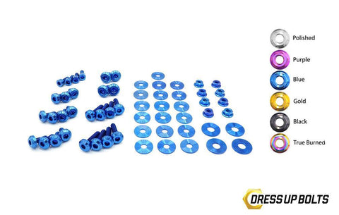 Dress Up Bolts Titanium Dress Up Bolt Engine Bay Kit | 2019+ Hyundai Veloster (HYU-009-Ti)