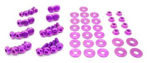 Dress Up Bolts Titanium Dress Up Bolt Engine Bay Kit | 2019+ Hyundai Veloster (HYU-009-Ti)