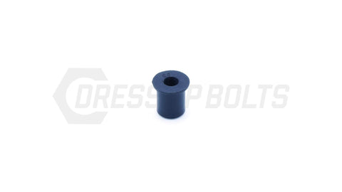 Dress Up Bolts M6x1x15mm Rubber Well Nut  (IND-032-Ti-BLK)