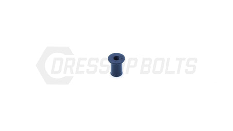 Dress Up Bolts M4x.7x15mm Rubber Well Nut  (IND-039-Ti-BLK)