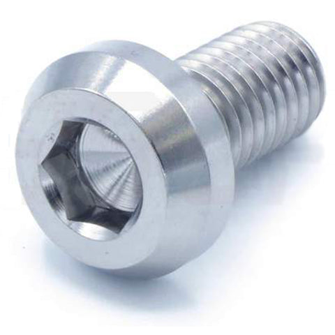 Dress Up Bolts M10 x 1.5 x 20mm Titanium Motor Head Bolt (IND-062-Ti)