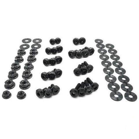 Dress Up Bolts Titanium Engine Bay Kit | 2017-2022 Infiniti Q60 (INF-004-Ti)