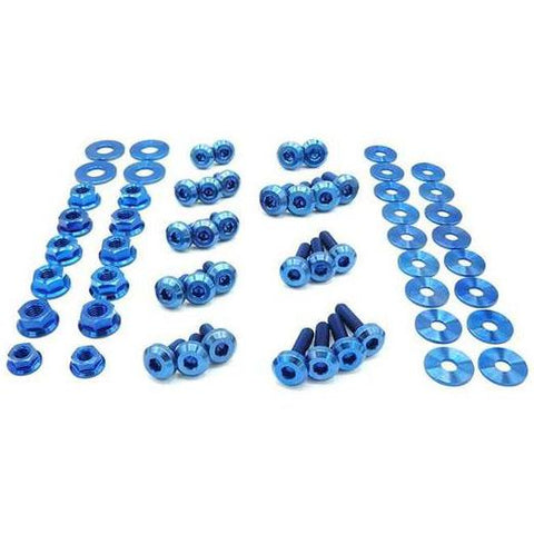 Dress Up Bolts Titanium Engine Bay Kit | 2017-2022 Infiniti Q60 (INF-004-Ti)
