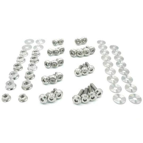 Dress Up Bolts Titanium Engine Bay Kit | 2017-2022 Infiniti Q60 (INF-004-Ti)