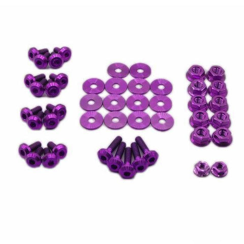 Dress Up Bolts Titanium Dress Up Bolt Engine Bay Kits | 1989-1997 Mazda Miata (MAZ-009-Ti)