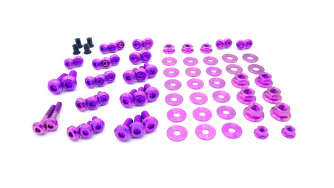 Dress Up Bolts Stage 2 Titanium Engine Bay Kit | 2003-2005 Mitsubishi Evo 8 (MIT-003-Ti)