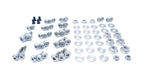 Dress Up Bolts Titanium Full Engine Bay Kit | 2006 Mitsubishi Evo 9 (MIT-004-Ti)