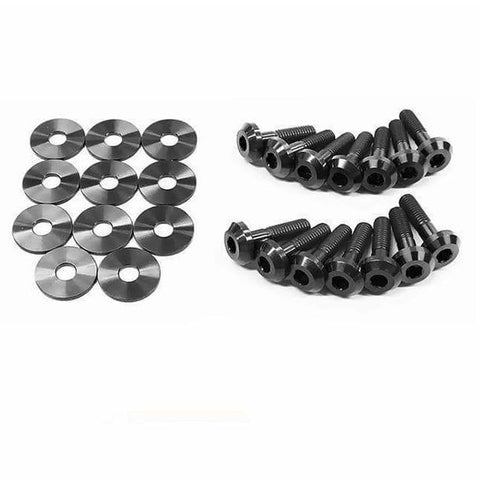 Dress Up Bolts 4B11T Titanium Engine Kit | 2008-2015 Mitsubishi Evo X (MIT-010-Ti)