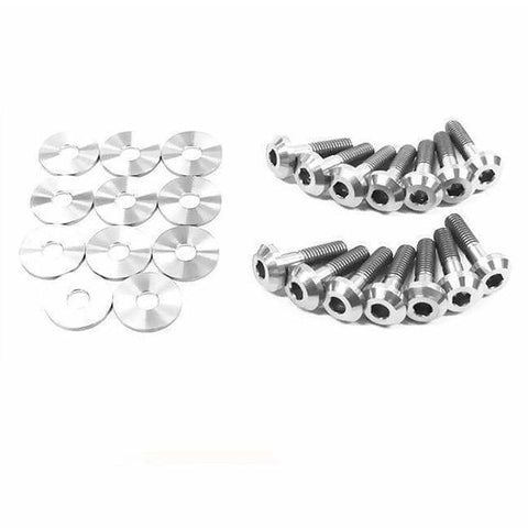 Dress Up Bolts 4B11T Titanium Engine Kit | 2008-2015 Mitsubishi Evo X (MIT-010-Ti)