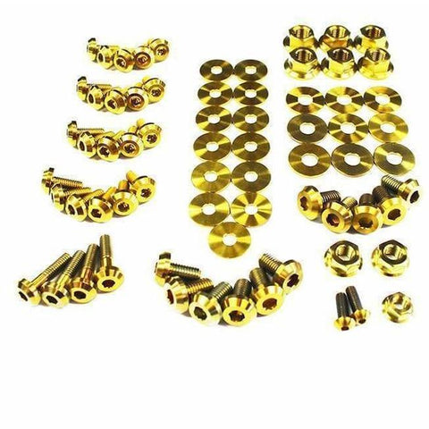 Dress Up Bolts Titanium Full Engine Bay Kit | 1990-1994 1G DSM (MIT-013-Ti)