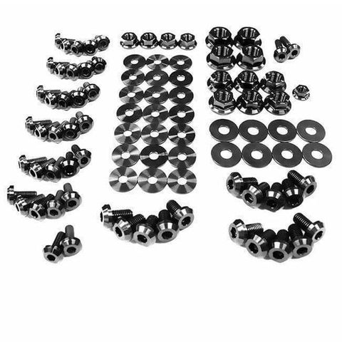 Dress Up Bolts Titanium Full Engine Bay Kit | 1995-1999 2G DSM (MIT-015-Ti)