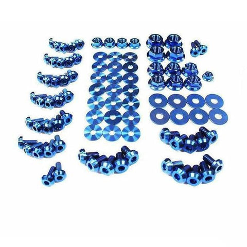 Dress Up Bolts Titanium Full Engine Bay Kit | 1995-1999 2G DSM (MIT-015-Ti)