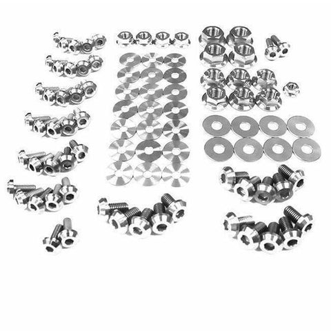 Dress Up Bolts Titanium Full Engine Bay Kit | 1995-1999 2G DSM (MIT-015-Ti)