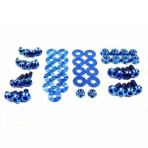 Dress Up Bolts Titanium Engine Bay Kit | 2003-2008 Nissan 350Z Z33 (NIS-009-Ti)