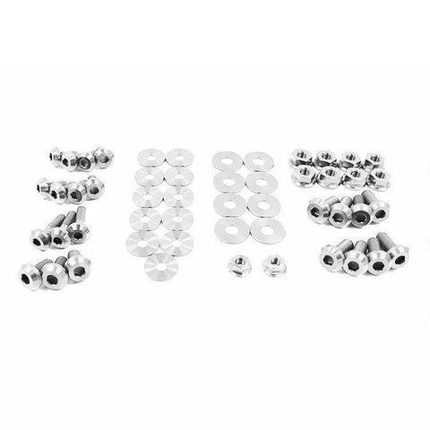 Dress Up Bolts Titanium Engine Bay Kit | 2003-2008 Nissan 350Z Z33 (NIS-009-Ti)