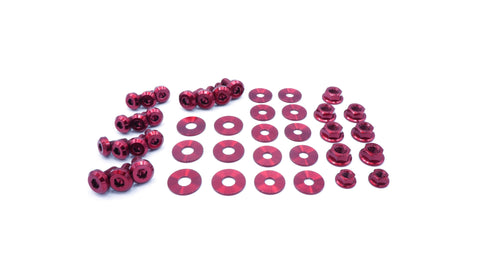 Dress Up Bolts Titanium Hardware Engine Bay Kit | 2008-2014 Subaru WRX & STI (SUB-005-Ti)