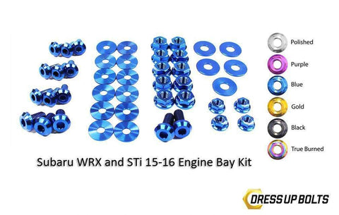 Dress Up Bolts Subaru WRX Engine Bay