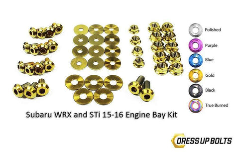 Dress Up Bolts Subaru WRX Engine Bay