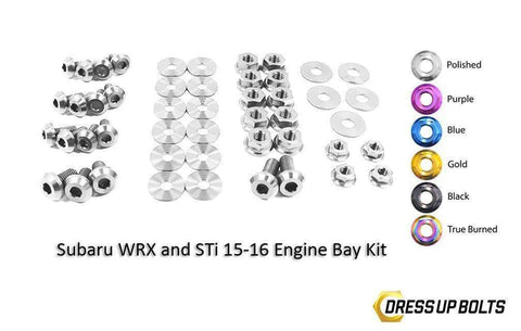 Dress Up Bolts Subaru WRX Engine Bay