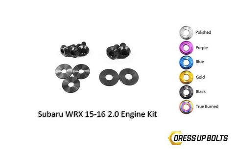 Dress Up Bolts Subaru WRX Engine