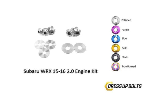 Dress Up Bolts Subaru WRX Engine