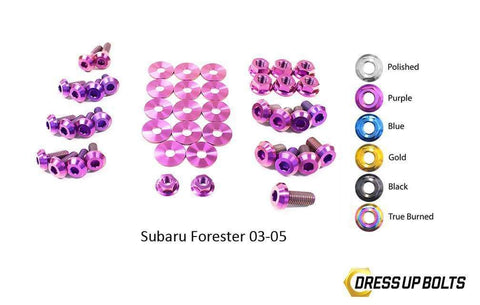 Subaru Forester Engine Bay