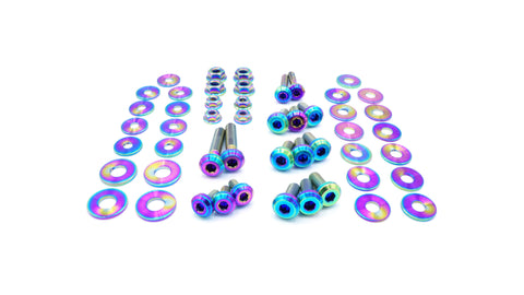 Dress Up Bolts Stage 1 Titanium Engine Bay Kit | 2020-2026 Toyota Supra MKV 3.0L (TOY-008-Ti)