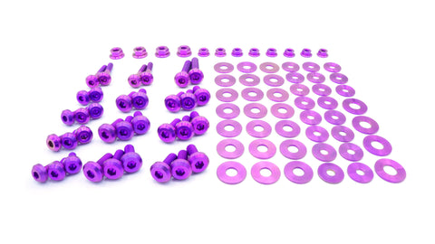 Dress Up Bolts Stage 2 Titanium Engine Bay Kit | 2020-2026 Toyota Supra MKV 3.0L (TOY-009-Ti)