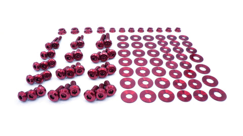 Dress Up Bolts Stage 2 Titanium Engine Bay Kit | 2020-2026 Toyota Supra MKV 3.0L (TOY-009-Ti)