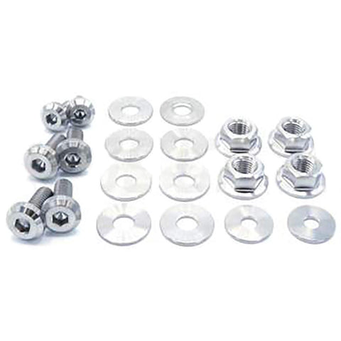 Dress Up Bolts Titanium Hardware Hood Kit | 2015-2021 Volkswagen GTI (VKW-002-Ti)