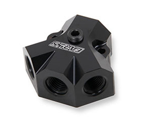 Earl's Performance -8 O-Ring Port To 3 X -6 O-Ring Port (100168ERL)