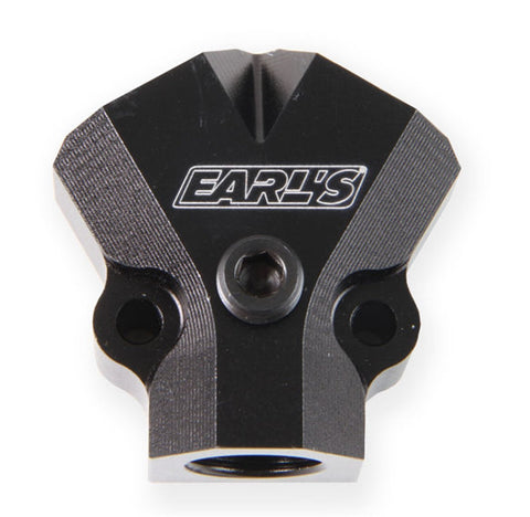 Earl's Performance Fuel Dist. Block - 2 Outlet (100181ERL)