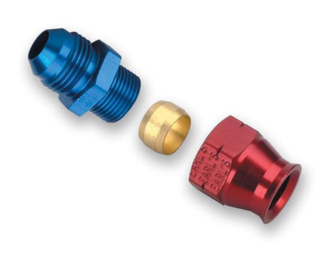 Earl's Performance Alum Tube Adapter, -8 Male An To 3/8 In. (165086ERL)