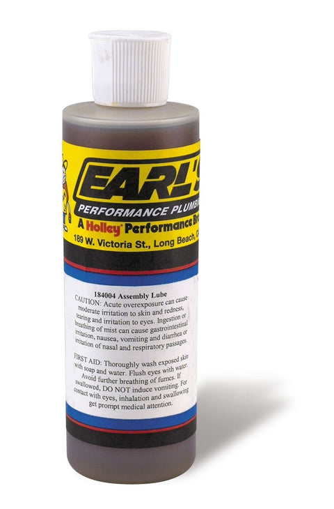 Earl's Performance Assembly Lube 8 Oz. Bottle  (184004ERL)