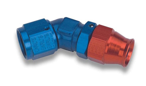 Earl's Performance -6 45 Deg. Al Adj. Hose End (604536ERL)