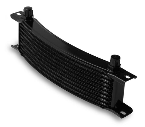 Earl's Performance -6m 10 Row Narrow Curved Cooler Black (71006AERL)