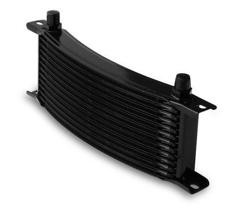 Earl's Performance -6m 13 Row Narrow Curved Cooler Black (71306AERL)