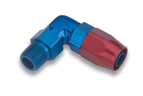 Earl's Performance 90 Deg. 1/2 In. Npt To -8 Swivel-Seal (829088ERL)