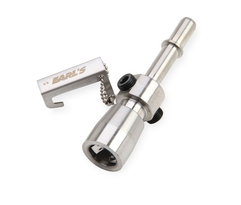 Earl's Performance 3/8 Male To 3/8 Female Quick Connect With 1/8 Npt (961966ERL)