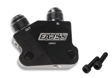 Earl's Performance Gm Ls Engine Oil Cooler Adapter (LS0012ERL)