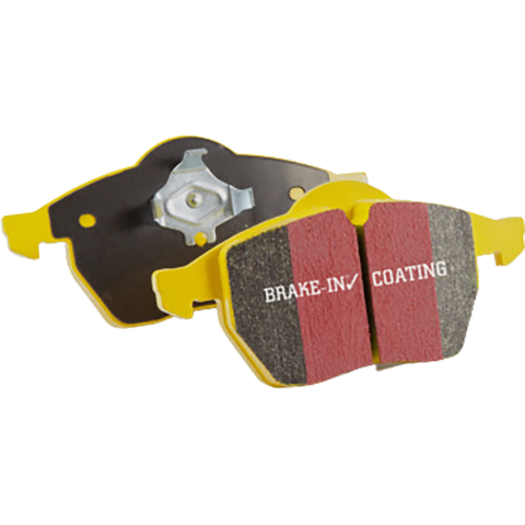 EBC Brakes Yellowstuff Rear Brake Pads | 2011-2014 McLaren MP4-12C and 2010-2019 Lotus Evora (DP4036R)